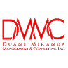 Logo for Diane Miranda Management & Consulting, Inc. with stylized red letters DMMC and the company name below in smaller red font.